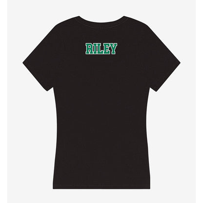 Norfolk State - NCAA Women's Track & Field : Kaena Riley - Women's V-Neck T-Shirt-1