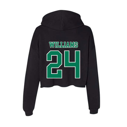 Norfolk State - NCAA Football : Jaylen Williams - Women's Crop Fleece Hoodie-1