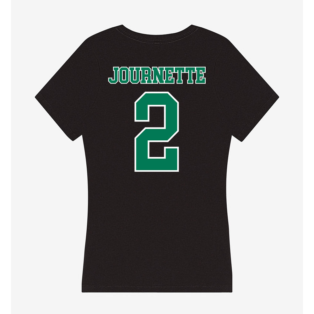 Norfolk State - NCAA Baseball : Justin Journette - Women's V-Neck T-Shirt-1
