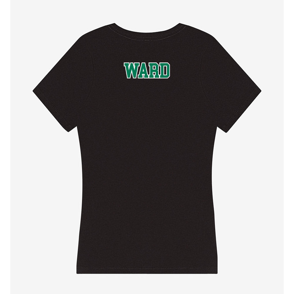Norfolk State - NCAA Men's Track & Field : Julian Ward - Women's V-Neck T-Shirt-1
