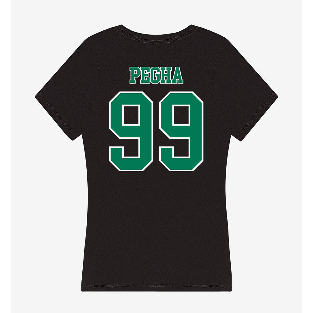 Norfolk State - NCAA Football : Jaco Pegha - Women's V-Neck T-Shirt-1