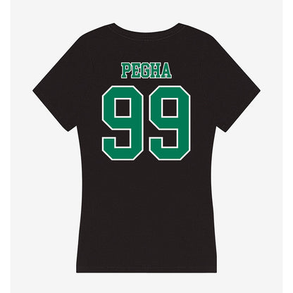 Norfolk State - NCAA Football : Jaco Pegha - Women's V-Neck T-Shirt-1