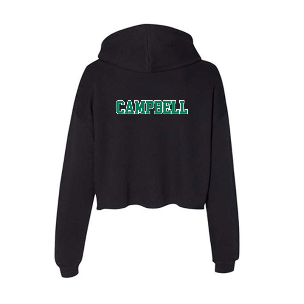 Norfolk State - NCAA Men's Track & Field : Jayshaun Campbell - Women's Crop Fleece Hoodie-1