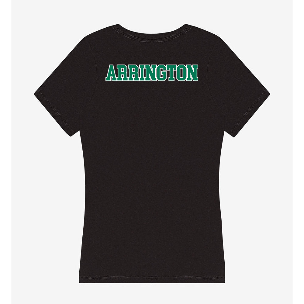Norfolk State - NCAA Women's Track & Field : Jada Arrington - Women's V-Neck T-Shirt-1