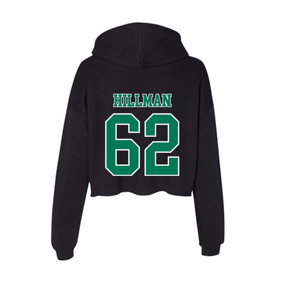 Norfolk State - NCAA Football : Kayden Hillman - Women's Crop Fleece Hoodie-1