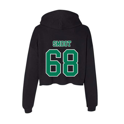 Norfolk State - NCAA Football : Jack Smoot - Women's Crop Fleece Hoodie-1