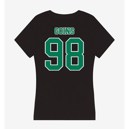 Norfolk State - NCAA Football : Quintin Goins - Women's V-Neck T-Shirt-1