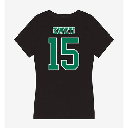 Norfolk State - NCAA Women's Basketball : Carmen Kweti - Women's V-Neck T-Shirt-1