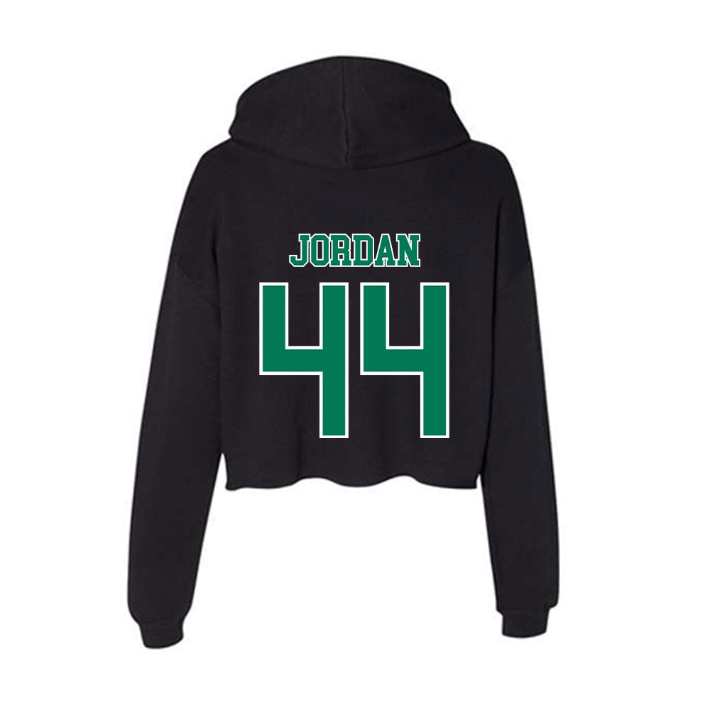 Norfolk State - NCAA Football : Devin Jordan - Women's Crop Fleece Hoodie-1