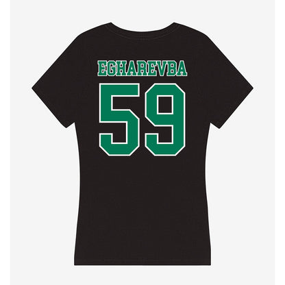 Norfolk State - NCAA Football : Samuel Egharevba - Women's V-Neck T-Shirt-1