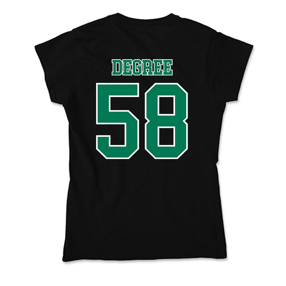 Norfolk State - NCAA Football : Jaybran Degree - Soft Style Women’s T-Shirt-1