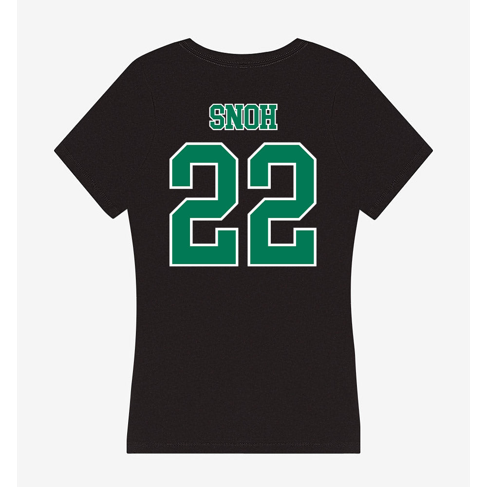 Norfolk State - NCAA Baseball : Nyenati Snoh - Women's V-Neck T-Shirt-1