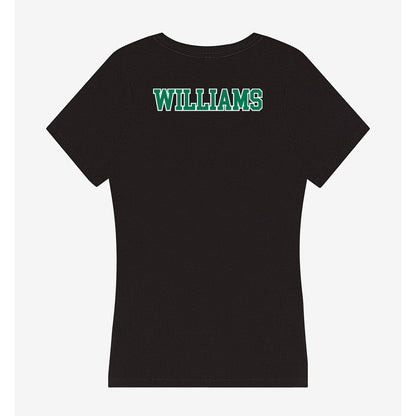 Norfolk State - NCAA Men's Track & Field : Atrell Williams - Women's V-Neck T-Shirt-1