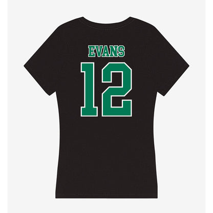 Norfolk State - NCAA Football : Aaron Evans - Women's V-Neck T-Shirt-1