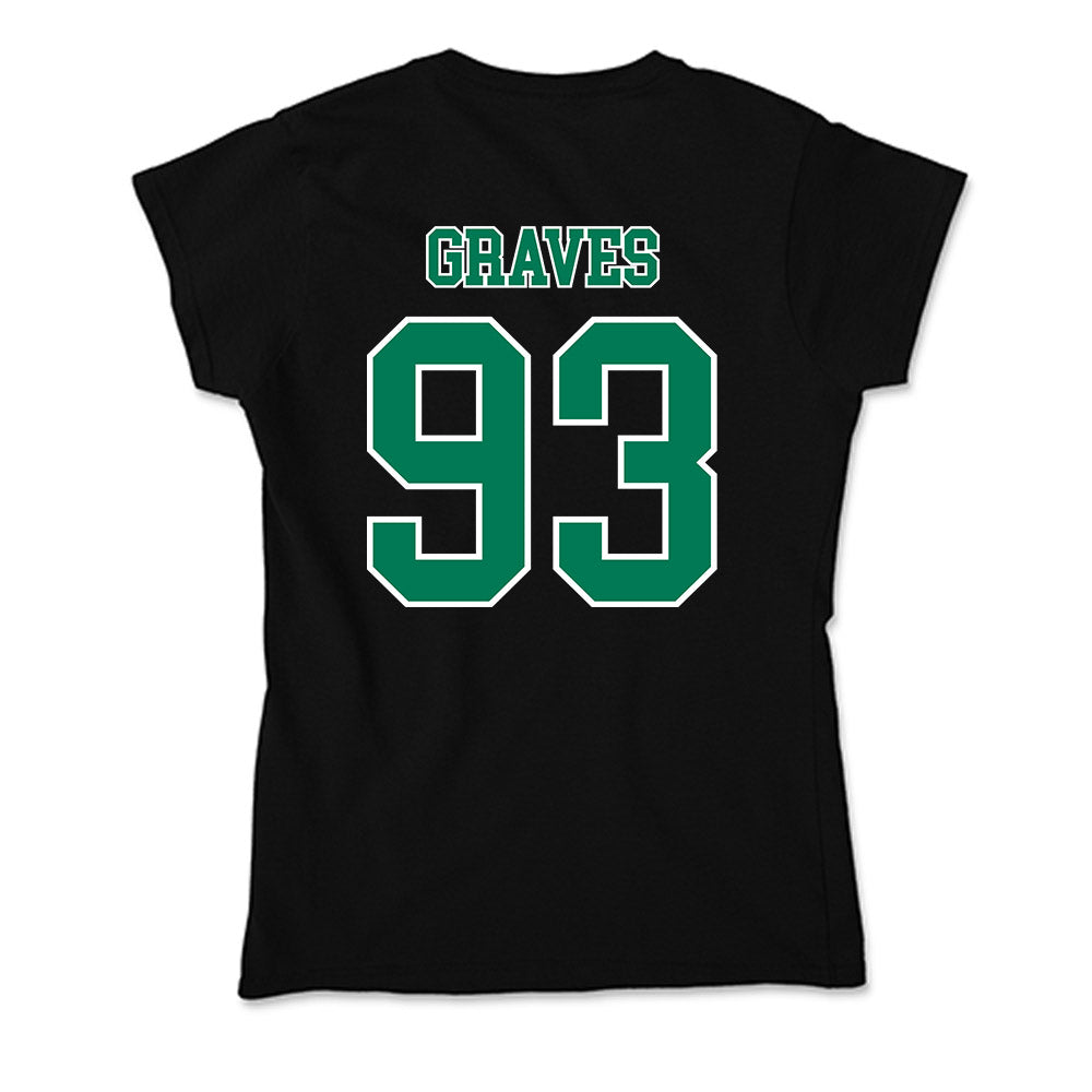Norfolk State - NCAA Football : Jaylen Graves - Soft Style Women’s T-Shirt-1