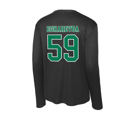 Norfolk State - NCAA Football : Samuel Egharevba - Activewear Long Sleeve T-Shirt-1