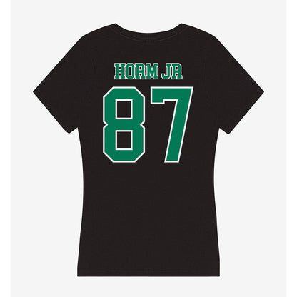 Norfolk State - NCAA Football : Jordan Horm jr - Women's V-Neck T-Shirt-1