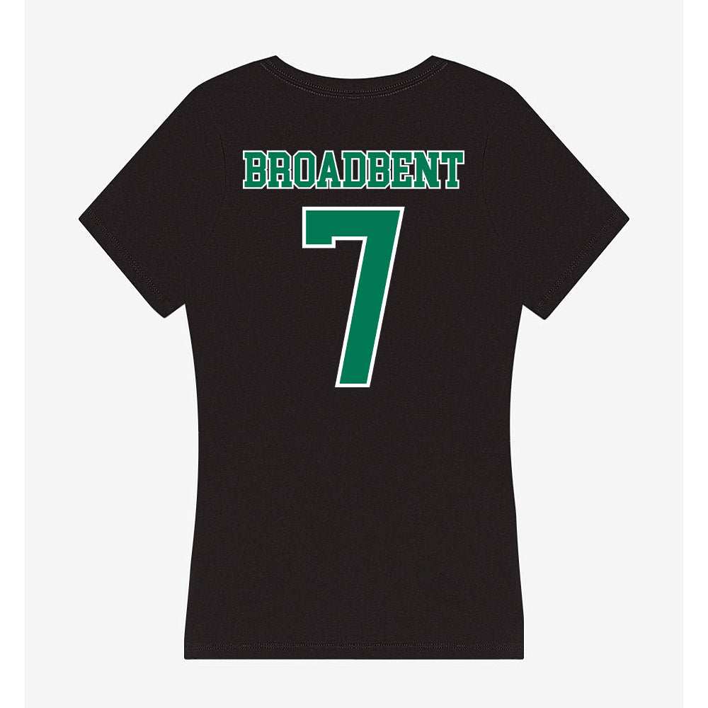 Norfolk State - NCAA Football : Kaleb Broadbent - Women's V-Neck T-Shirt-1