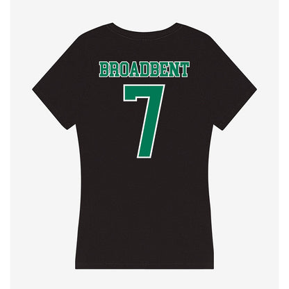 Norfolk State - NCAA Football : Kaleb Broadbent - Women's V-Neck T-Shirt-1