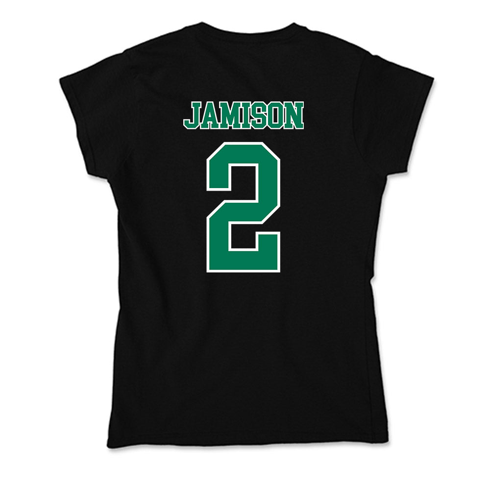 Norfolk State - NCAA Men's Basketball : Elijah Jamison - Soft Style Women’s T-Shirt-1