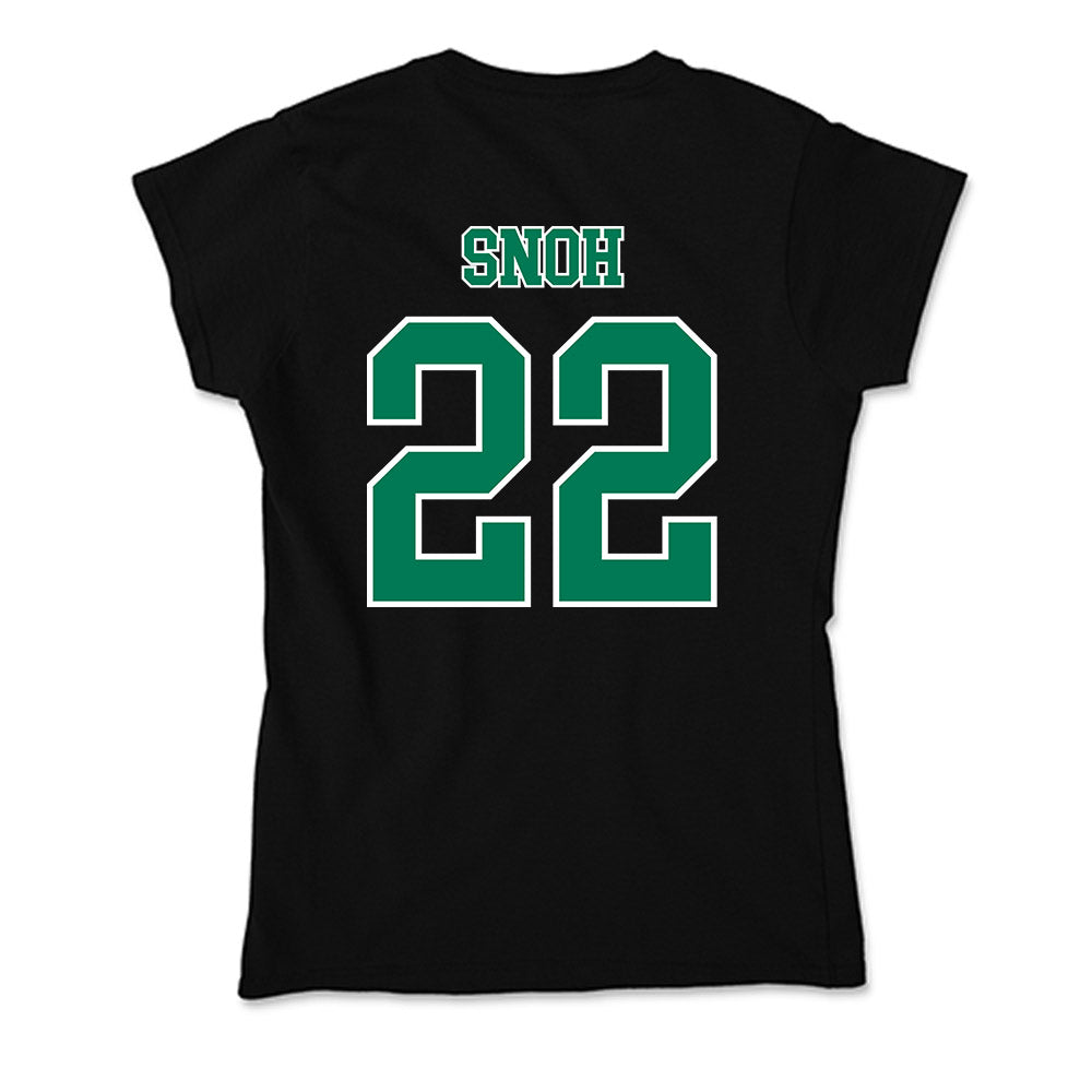 Norfolk State - NCAA Baseball : Nyenati Snoh - Soft Style Women’s T-Shirt-1