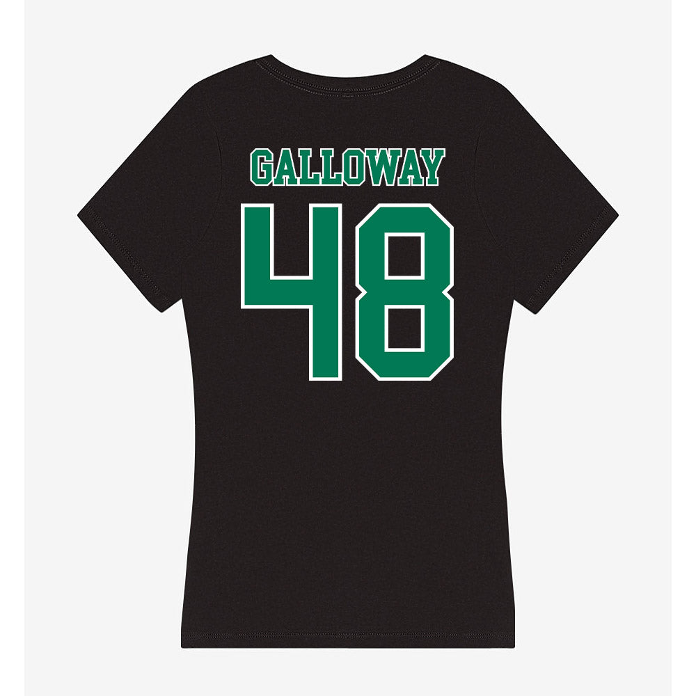 Norfolk State - NCAA Football : Jason Galloway - Women's V-Neck T-Shirt-1