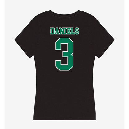 Norfolk State - NCAA Football : Jalyn Daniels - Women's V-Neck T-Shirt-1