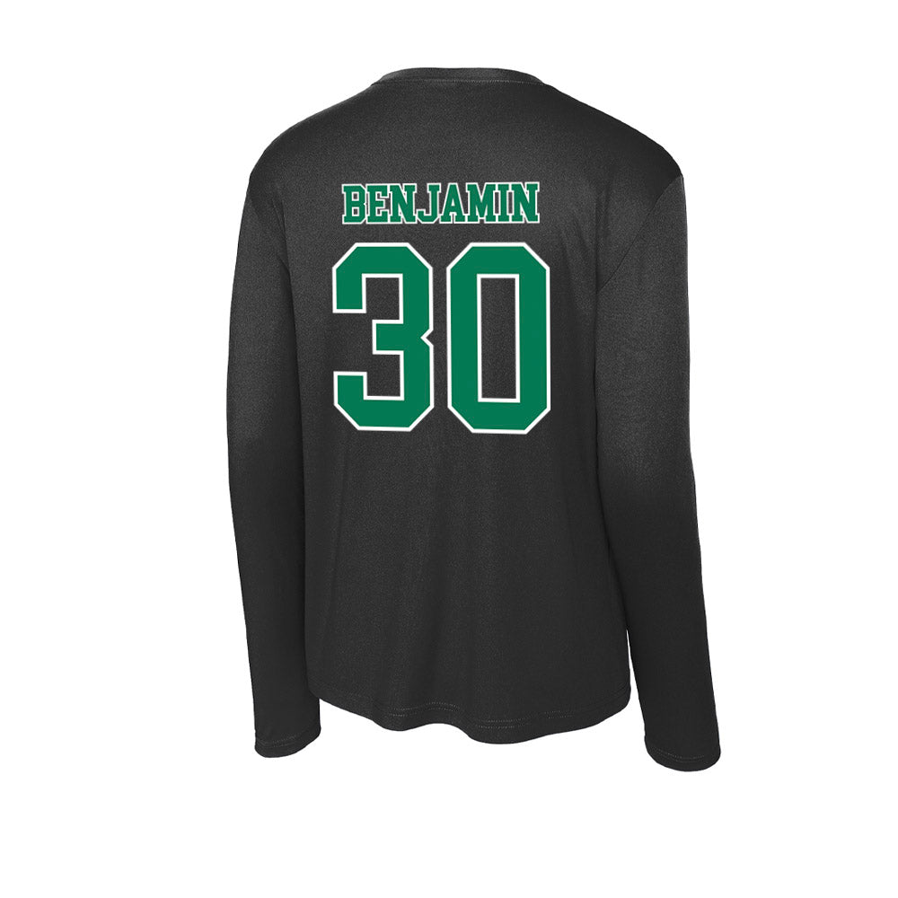 Norfolk State - NCAA Football : Kiron Benjamin - Activewear Long Sleeve T-Shirt-1