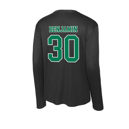 Norfolk State - NCAA Football : Kiron Benjamin - Activewear Long Sleeve T-Shirt-1