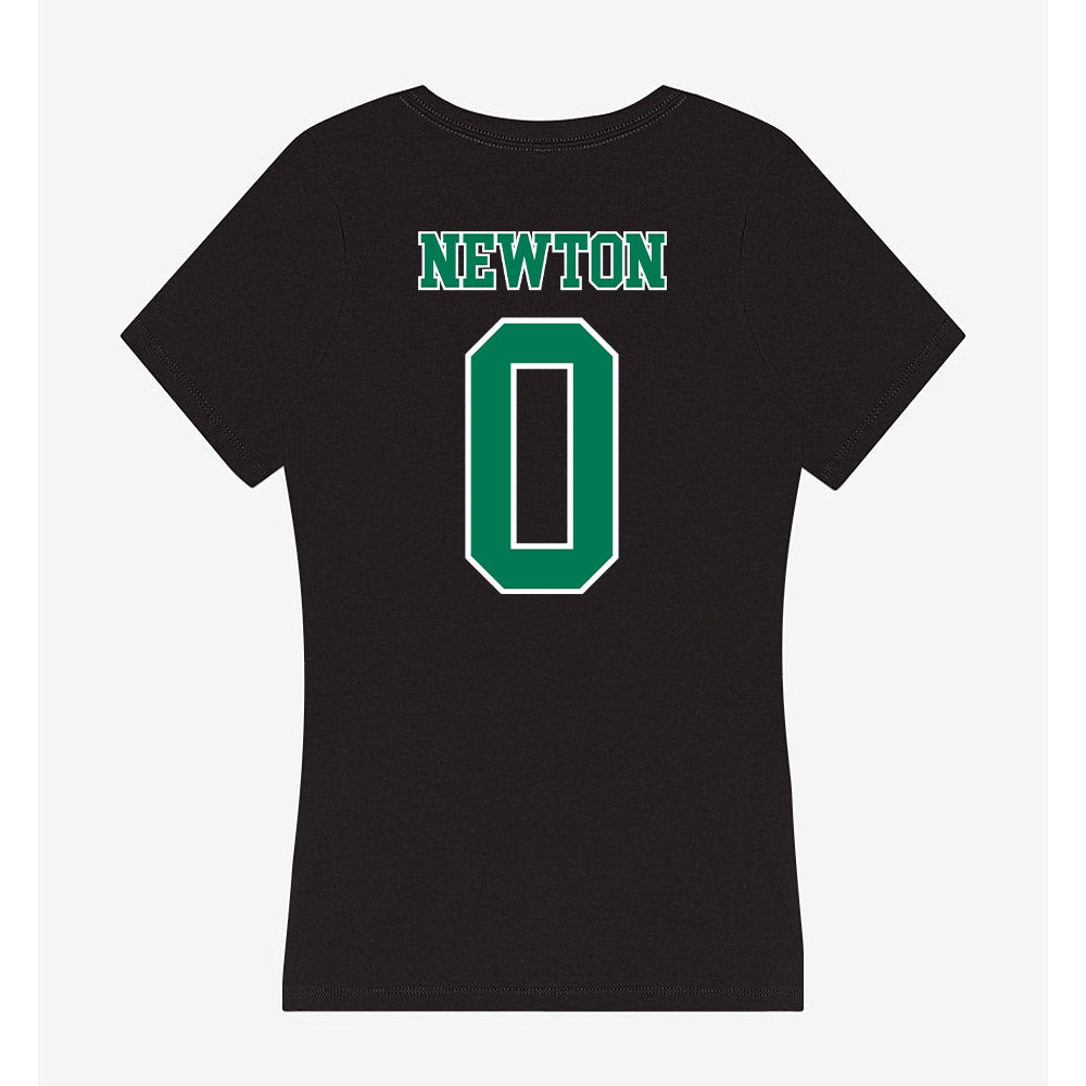 Norfolk State - NCAA Men's Basketball : Adrean Newton - Women's V-Neck T-Shirt-1