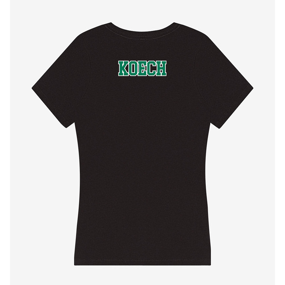 Norfolk State - NCAA Women's Cross Country : Sonia Koech - Women's V-Neck T-Shirt-1