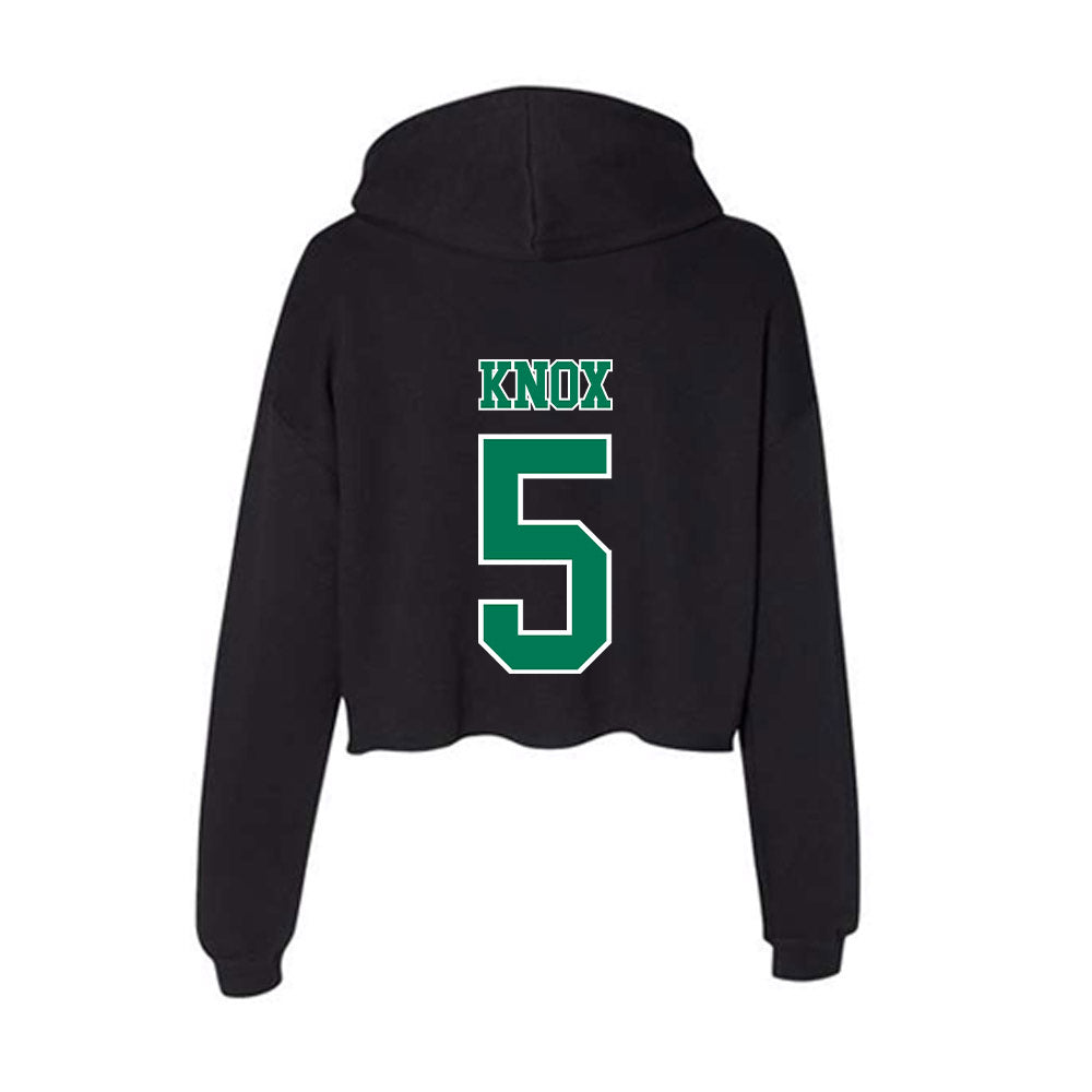 Norfolk State - NCAA Football : Bam Knox - Women's Crop Fleece Hoodie-1