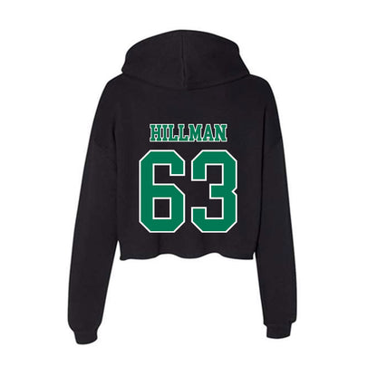 Norfolk State - NCAA Football : Jaylen Hillman - Women's Crop Fleece Hoodie-1