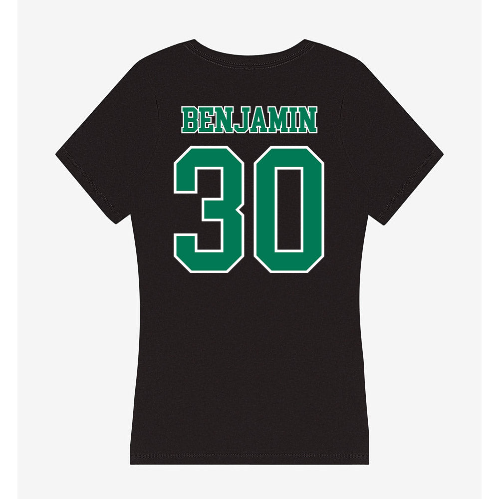 Norfolk State - NCAA Football : Kiron Benjamin - Women's V-Neck T-Shirt-1