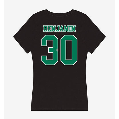 Norfolk State - NCAA Football : Kiron Benjamin - Women's V-Neck T-Shirt-1