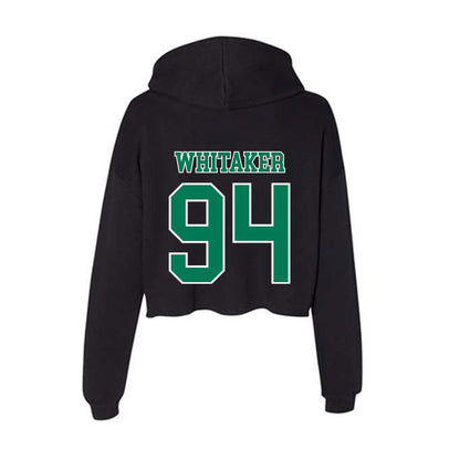 Norfolk State - NCAA Football : Jayden Whitaker - Women's Crop Fleece Hoodie-1