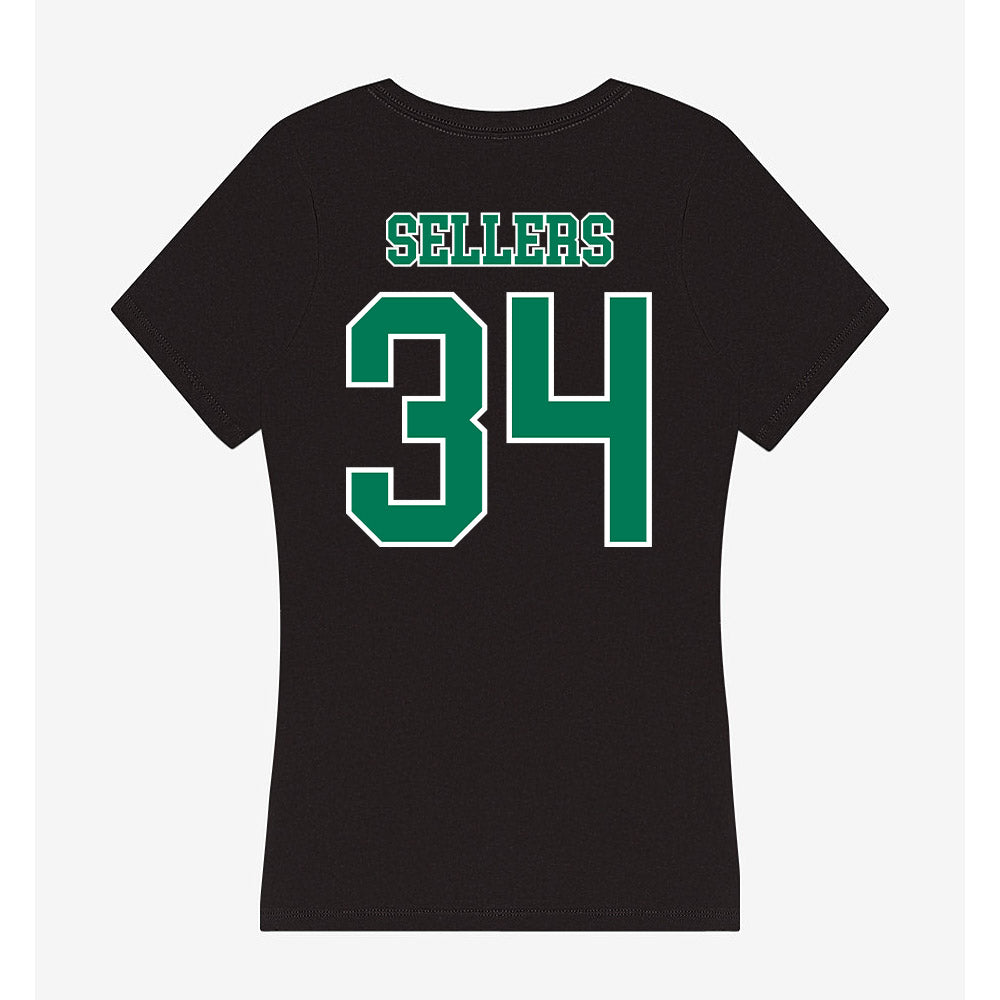 Norfolk State - NCAA Baseball : Ryan Sellers - Women's V-Neck T-Shirt-1