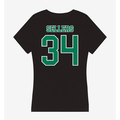 Norfolk State - NCAA Baseball : Ryan Sellers - Women's V-Neck T-Shirt-1