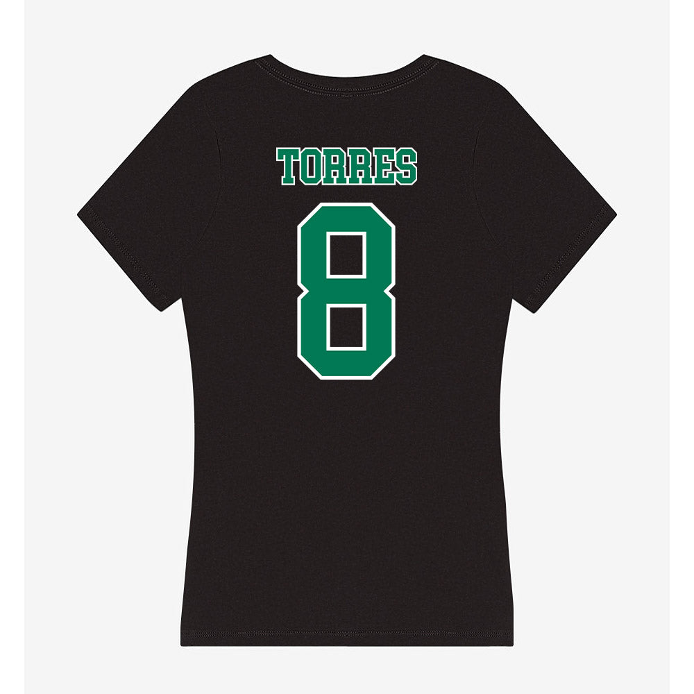 Norfolk State - NCAA Women's Volleyball : Aliyah Torres - Women's V-Neck T-Shirt-1