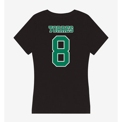 Norfolk State - NCAA Women's Volleyball : Aliyah Torres - Women's V-Neck T-Shirt-1