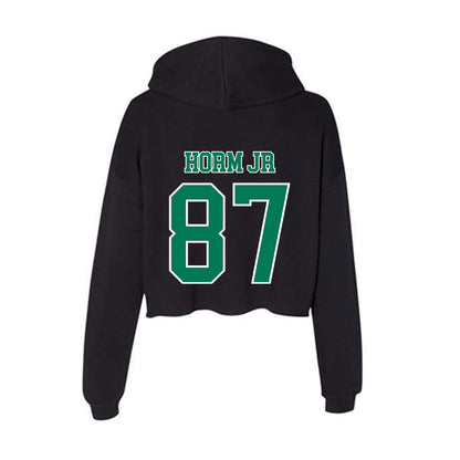 Norfolk State - NCAA Football : Jordan Horm jr - Women's Crop Fleece Hooded Sweatshirt-1