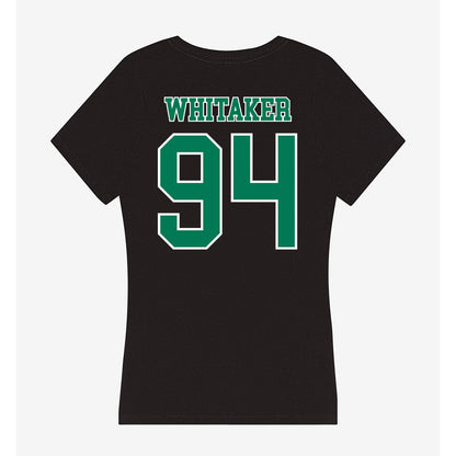 Norfolk State - NCAA Football : Jayden Whitaker - Women's V-Neck T-Shirt-1