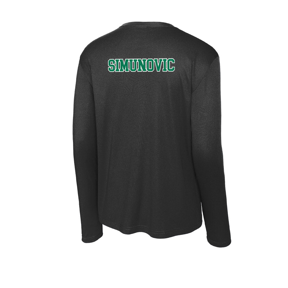 Norfolk State - NCAA Men's Tennis : Dominik Simunovic - Activewear Long Sleeve T-Shirt-1
