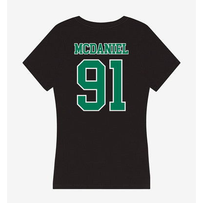 Norfolk State - NCAA Football : Aaron McDaniel - Women's V-Neck T-Shirt-1