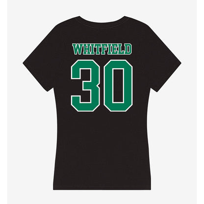 Norfolk State - NCAA Baseball : Donovan Whitfield - Women's V-Neck T-Shirt-1
