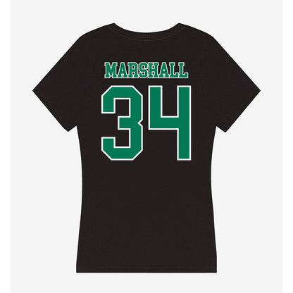 Norfolk State - NCAA Football : Jacoby Marshall - Women's V-Neck T-Shirt-1