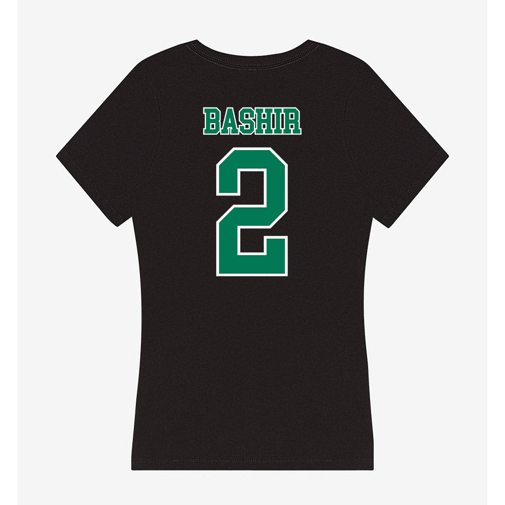 Norfolk State - NCAA Football : Nasir Bashir - Women's V-Neck T-Shirt-1