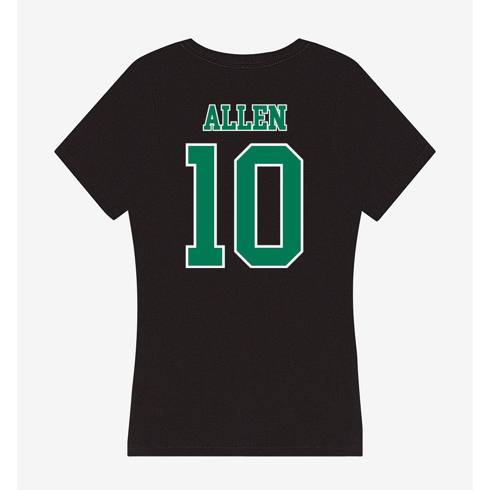 Norfolk State - NCAA Football : Daizon Allen - Women's V-Neck T-Shirt-1