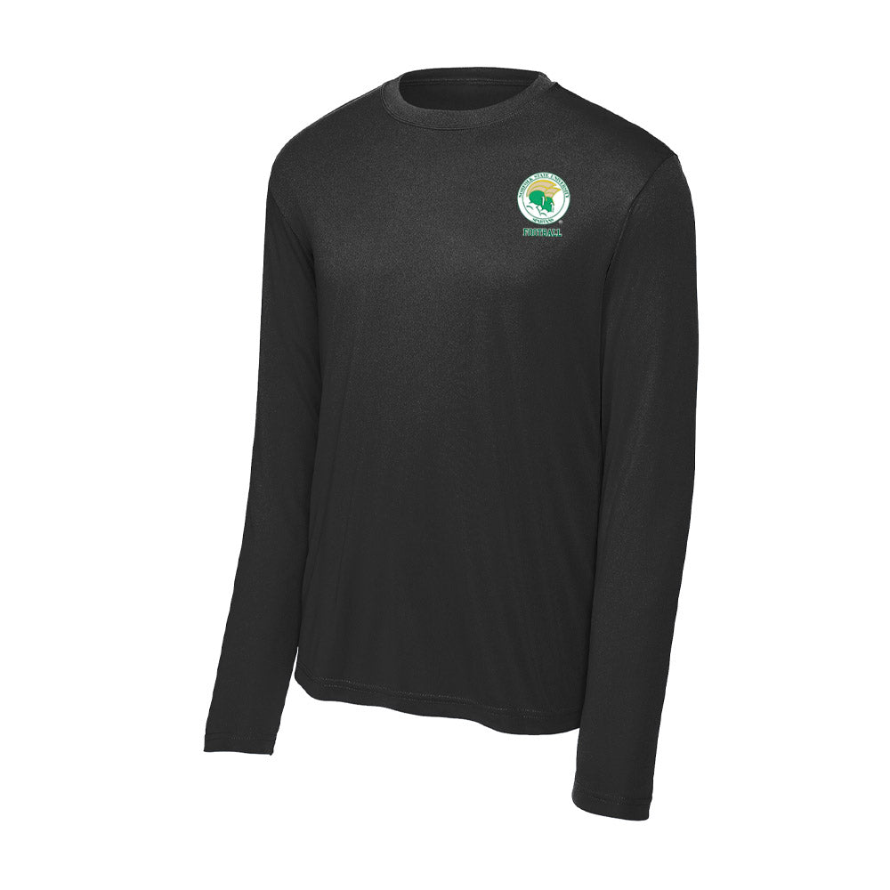 Norfolk State - NCAA Football : Kiron Benjamin - Activewear Long Sleeve T-Shirt-0
