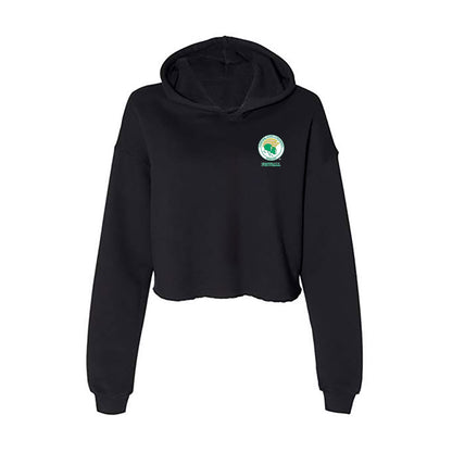 Norfolk State - NCAA Football : Eugene Allen IV - Women's Crop Fleece Hooded Sweatshirt-0